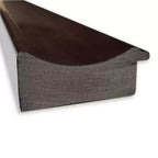 Miroir mural et inclinable rectangulaire pleine longueur marron grain de café, simple