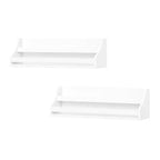 Lot de 2 bibliothèques pour enfant RiverRidge Kids' Book Nook, blanches, pour salon et salle de jeux