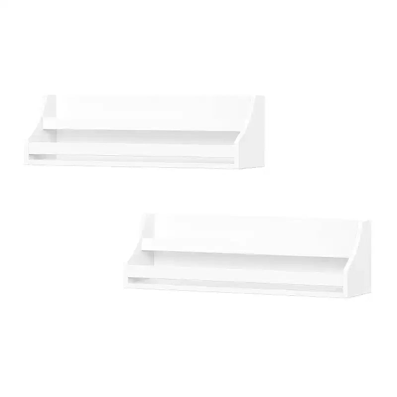 Lot de 2 bibliothèques pour enfant RiverRidge Kids' Book Nook, blanches, pour salon et salle de jeux