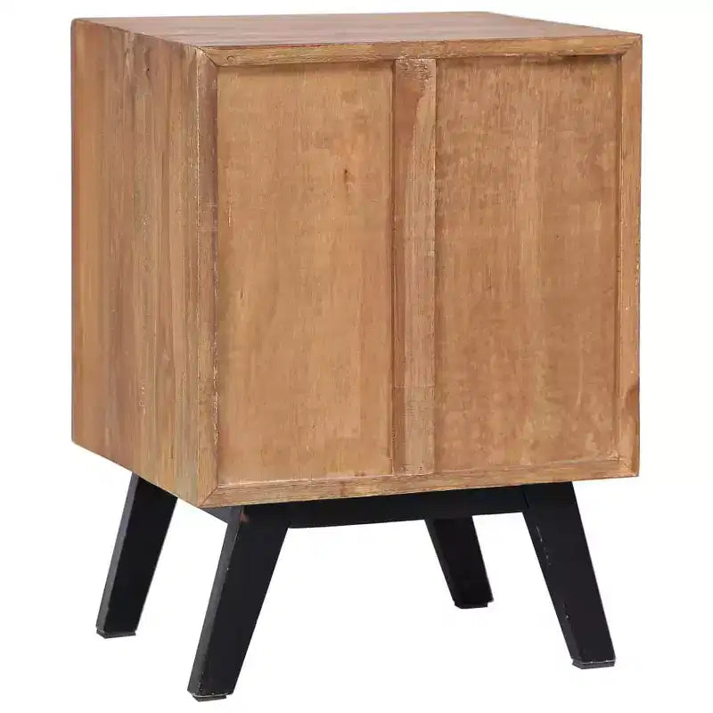 vidaXL Table de chevet 40 x 35 x 55 cm Bois de teck massif