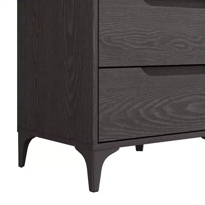 Table de chevet moderne Galano 2 tiroirs 48 cm L x 40 cm P x 51,5 cm H