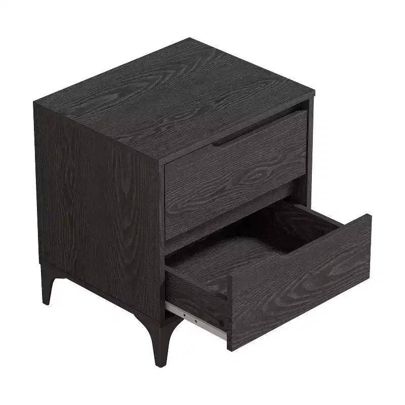Table de chevet moderne Galano 2 tiroirs 48 cm L x 40 cm P x 51,5 cm H