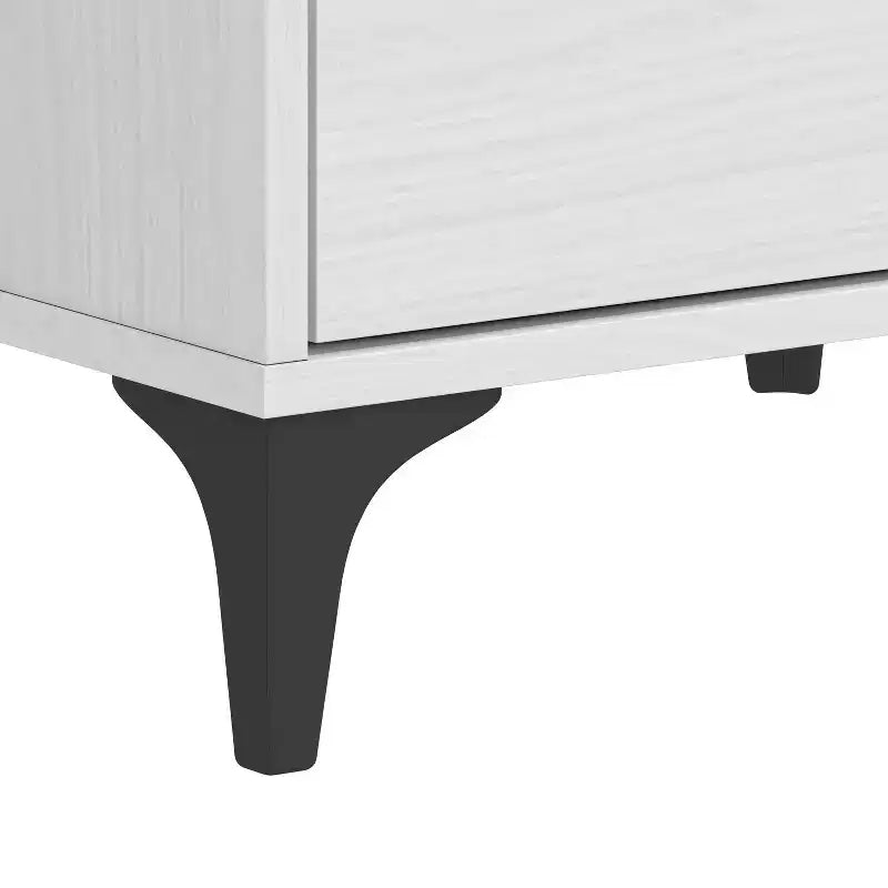 Table de chevet moderne Galano 2 tiroirs 48 cm L x 40 cm P x 51,5 cm H