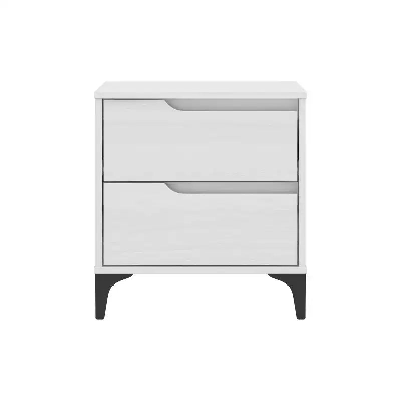 Table de chevet moderne Galano 2 tiroirs 48 cm L x 40 cm P x 51,5 cm H
