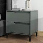 Table de chevet moderne Galano 2 tiroirs 48 cm L x 40 cm P x 51,5 cm H