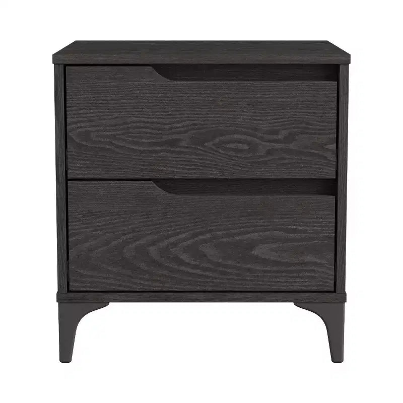 Table de chevet moderne Galano 2 tiroirs 48 cm L x 40 cm P x 51,5 cm H