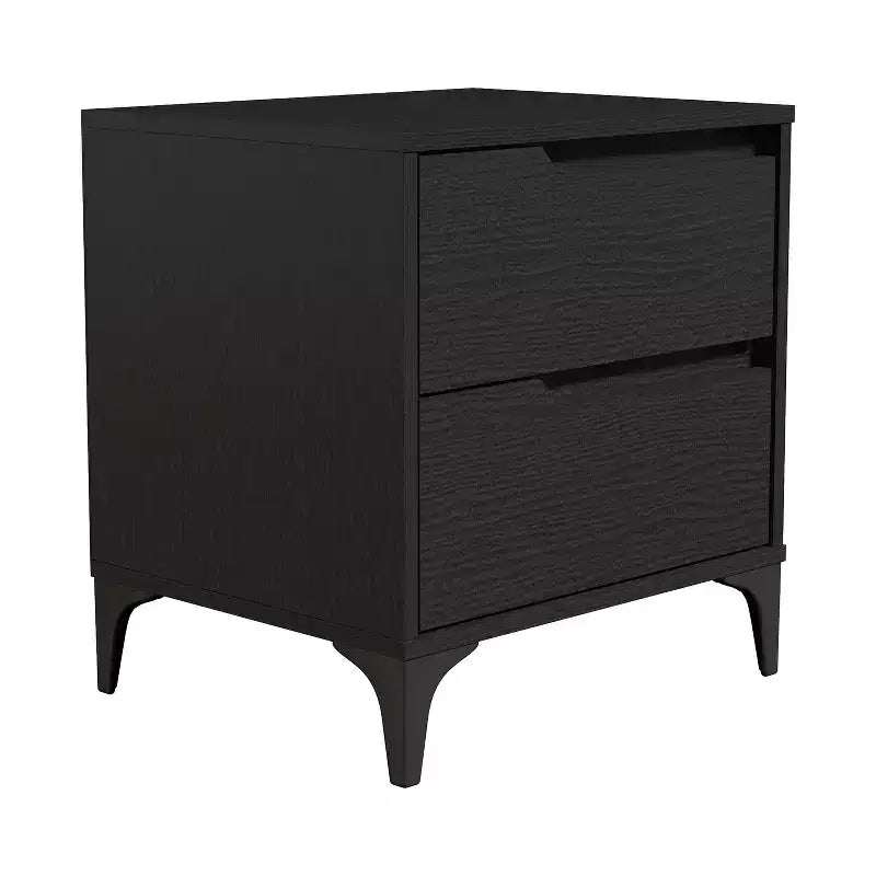 Galano Modern 2-Drawer Nightstand 18.9 W  15.7 D  20.3 H