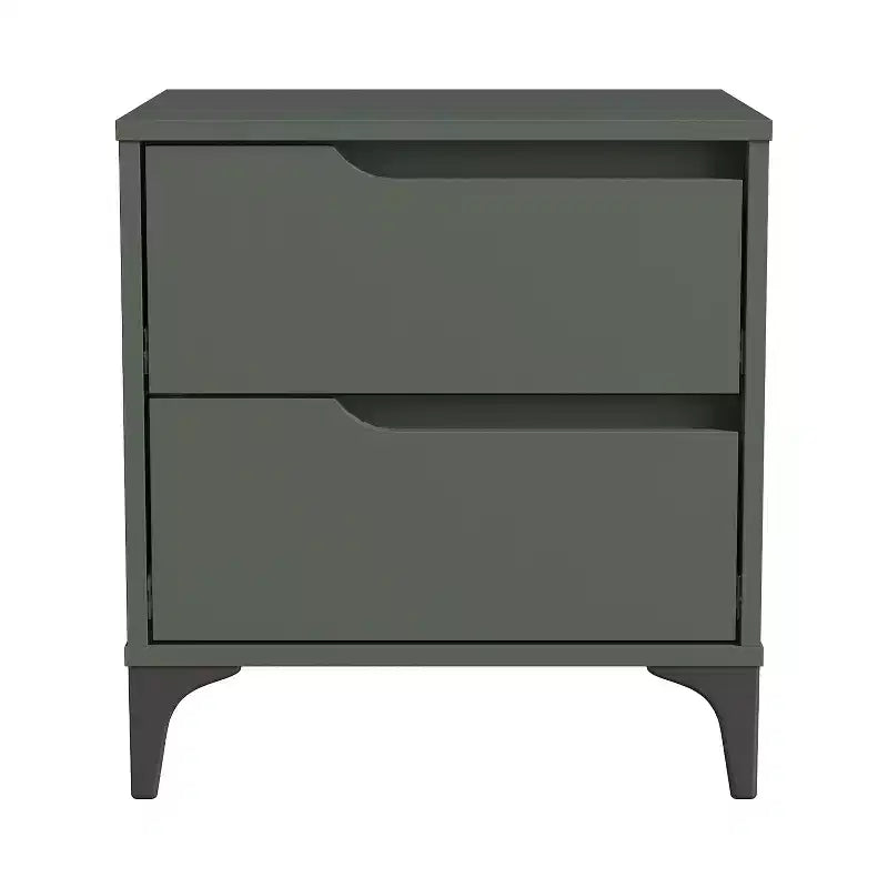 Table de chevet moderne Galano 2 tiroirs 48 cm L x 40 cm P x 51,5 cm H