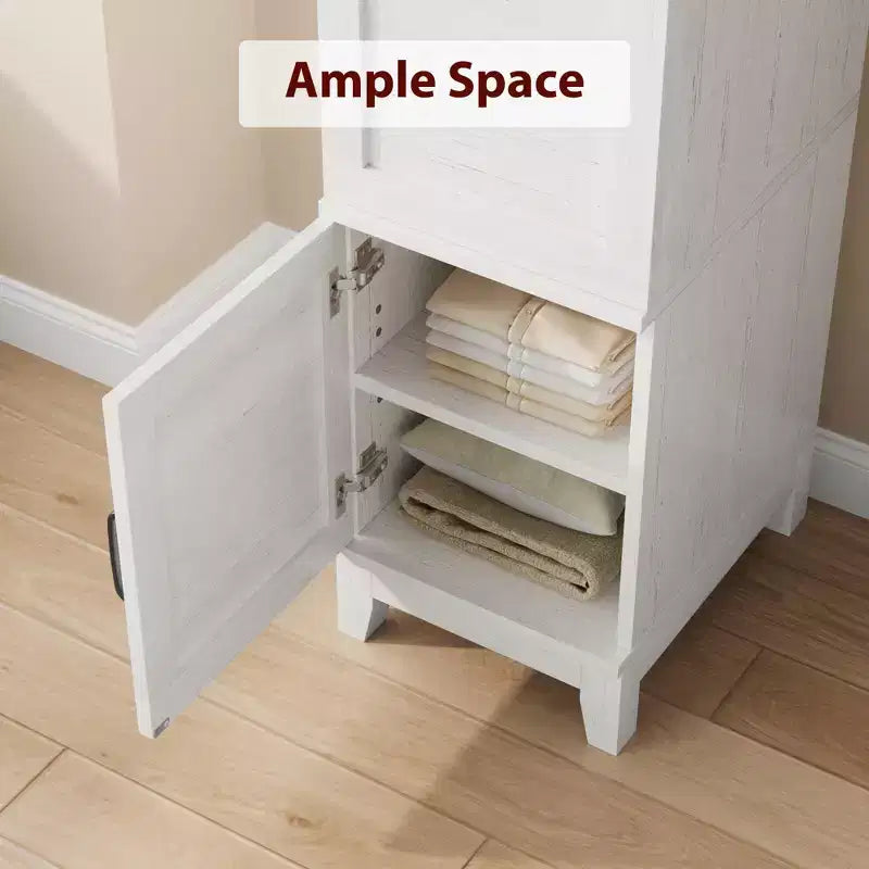 Armoire haute blanche à 2 portes – 1 personne