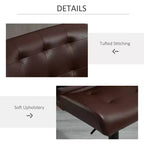 Lot de 2 tabourets de bar à hauteur réglable avec siège réglable, tabourets de bar pivotants avec coussin rembourré épais et repose-pieds en métal pour bar à la maison