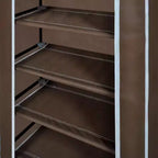 vidaXL Tour à Chaussures à 5 Niveaux Organisateur de Rangement Portable avec Étagère