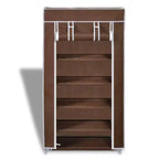vidaXL Tour à Chaussures à 5 Niveaux Organisateur de Rangement Portable avec Étagère