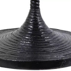 Table d'appoint classique, guéridon ou petite table de chevet pour la décoration intérieure - Table d'appoint audacieuse en métal avec plateau en marbre, idéale pour le salon - 21