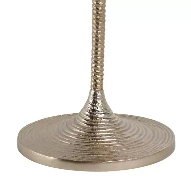 Table d'appoint classique, guéridon ou petite table de chevet pour la décoration intérieure - Table d'appoint audacieuse en métal avec plateau en marbre, idéale pour le salon - 21