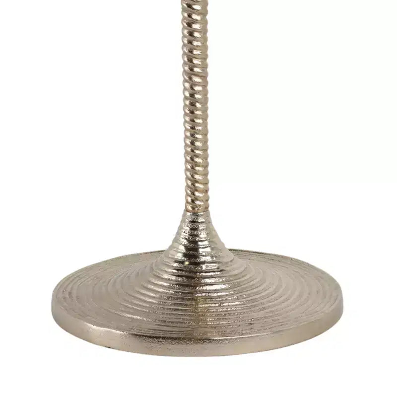 Table d'appoint classique, guéridon ou petite table de chevet pour la décoration intérieure - Table d'appoint audacieuse en métal avec plateau en marbre, idéale pour le salon - 21