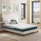 Matelas en gel mousse ferme blanc – Grand lit/Très grand lit, 2 personnes
