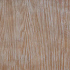 Tabouret de comptoir à dossier à lattes délavé noir/blanc avec accoudoirs, 1 place