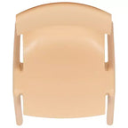 Lot de 2 chaises empilables sans accoudoirs pour enfants – Bleu / Vert / Naturel / Rouge