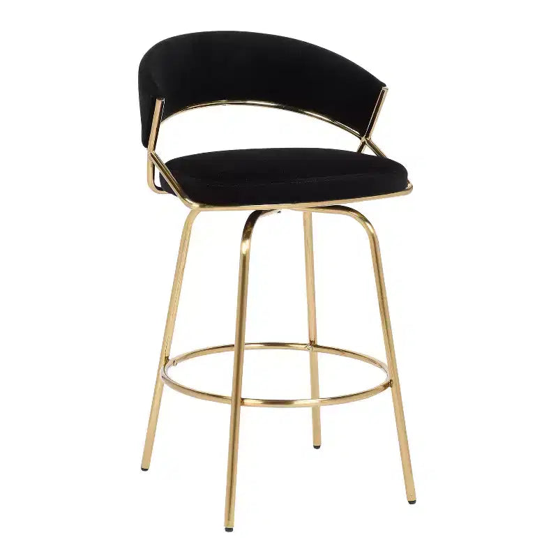 Ensemble de 2 tabourets de bar hauteur comptoir Jie - LumiSource