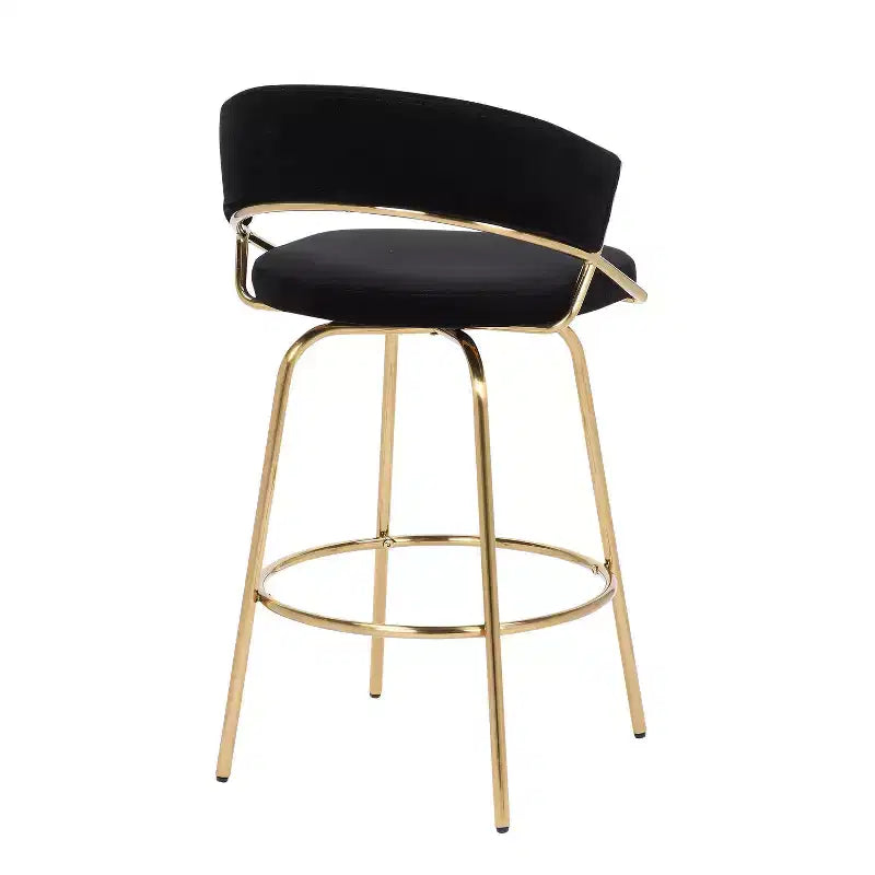 Ensemble de 2 tabourets de bar hauteur comptoir Jie - LumiSource